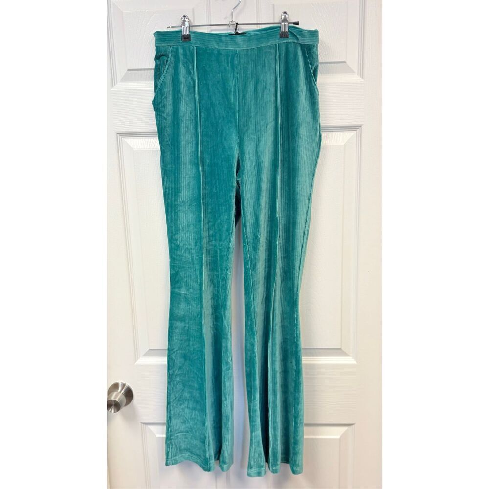 Turquoise Corduroy Pants